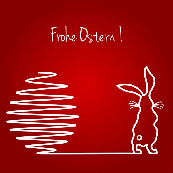 Frohe Ostern — 스톡 벡터