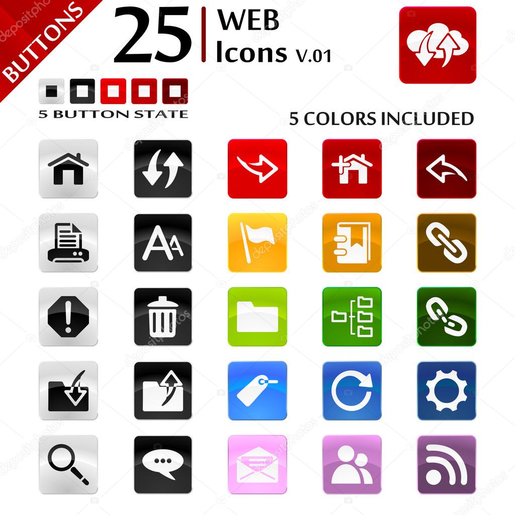 Web Icons v.01