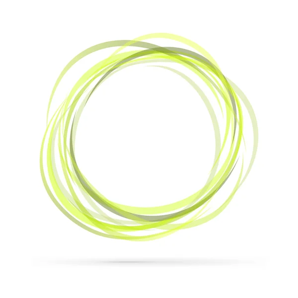 Green circles — Stock Vector