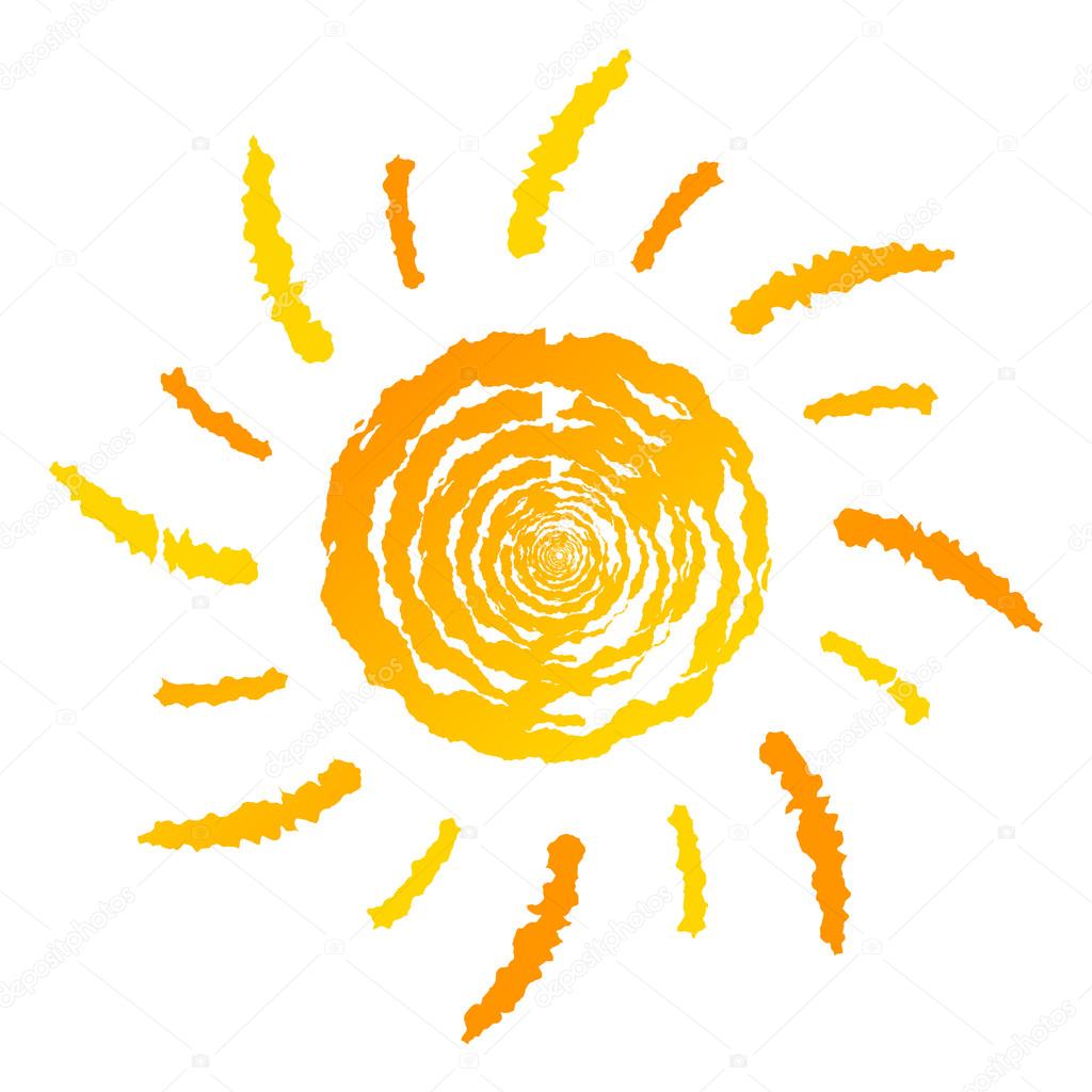 Summer sun logo