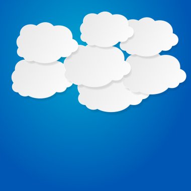 Mavi Gökyüzü Bulutları