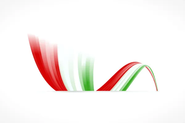 Italian flag — Stock Vector