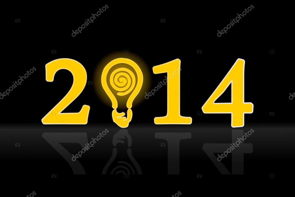 2014 idea abstract vector illustration