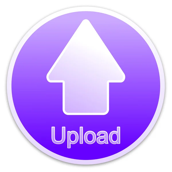 Uploadt knoop paarse (cirkel) — Stockfoto