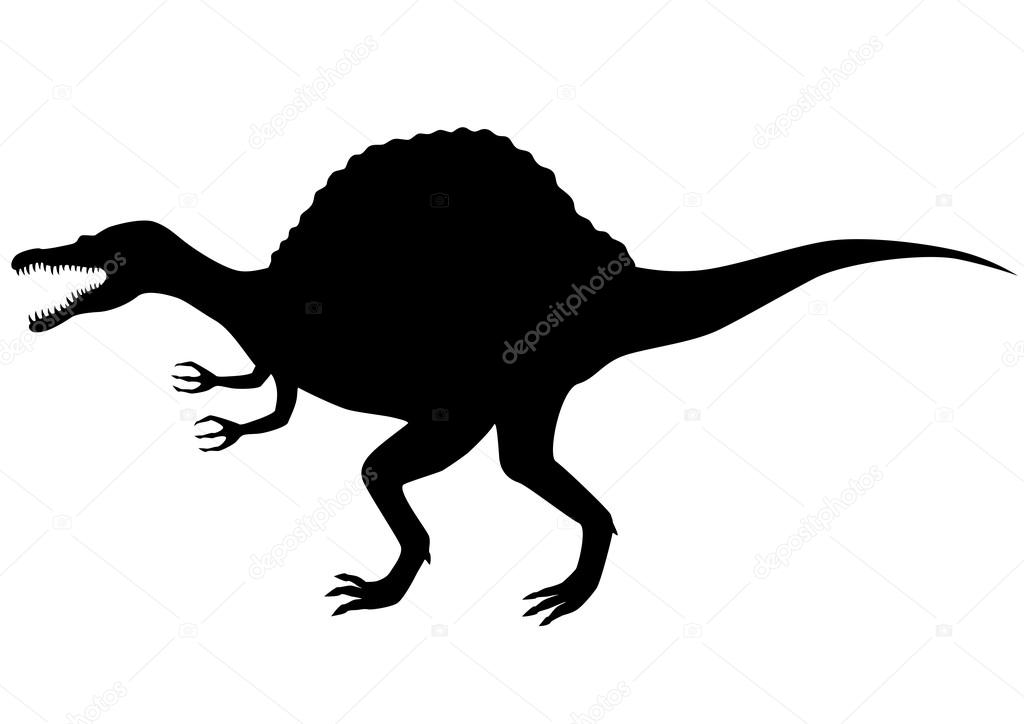 Spinosaurus silhouette