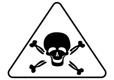 zehir dikkat işareti