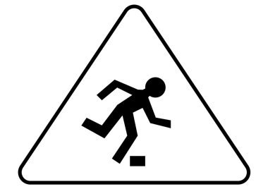 dikkat yanılmak işareti