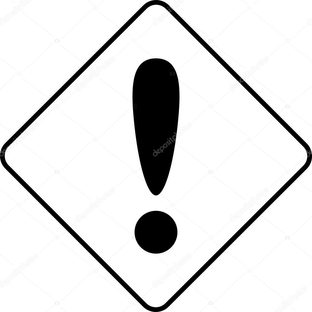 Warning symbol danger