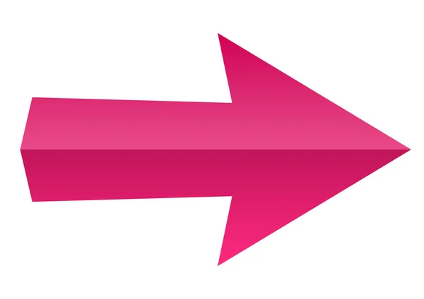 Arrow pink — Stock Photo, Image