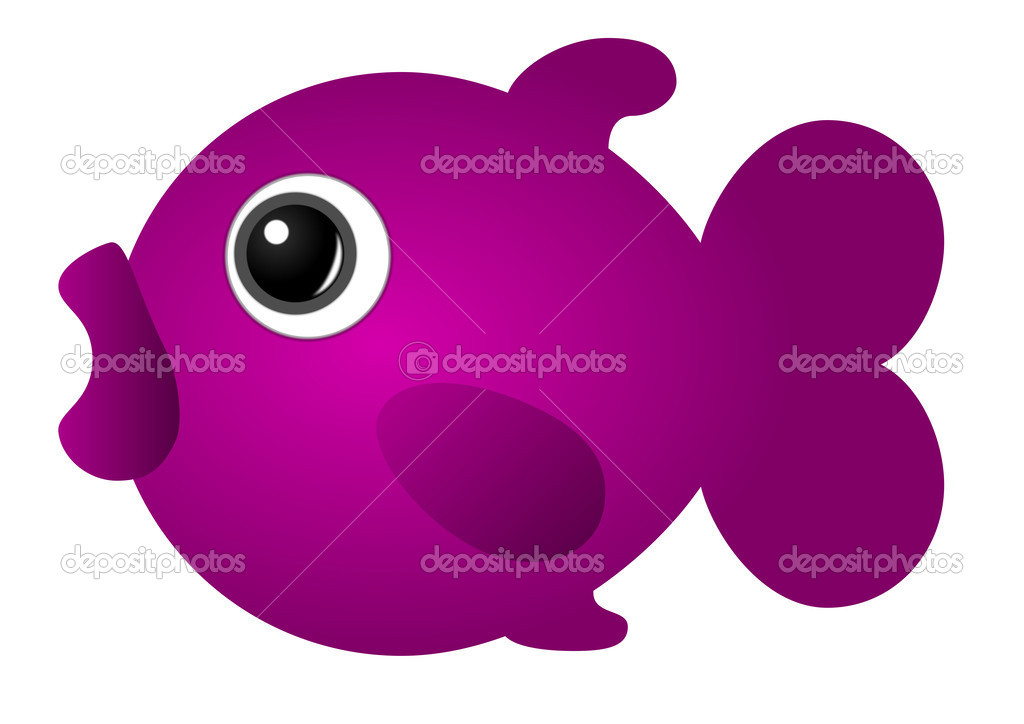 Fish Pink Stock Photo C Dkvektor 36473647