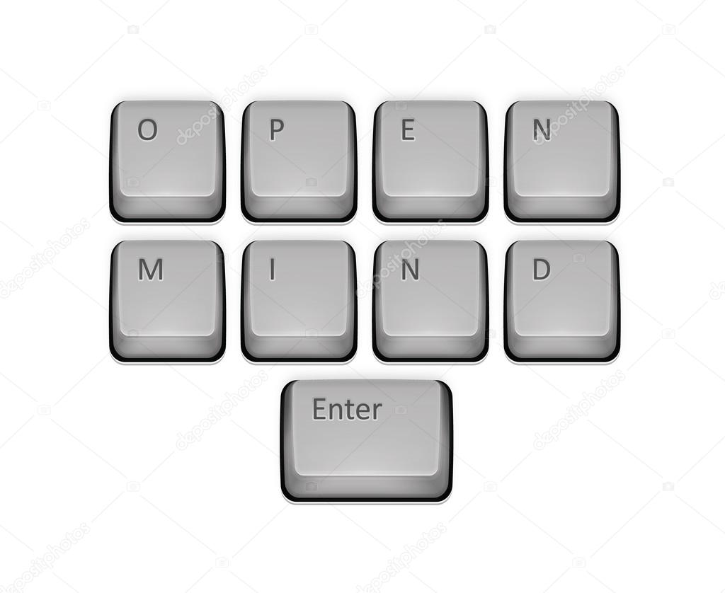 Phrase Open Mind on keyboard and enter key.