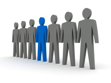 satır için benzersiz kişi. 