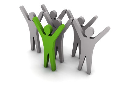 takımın başarısı. liderlik. 