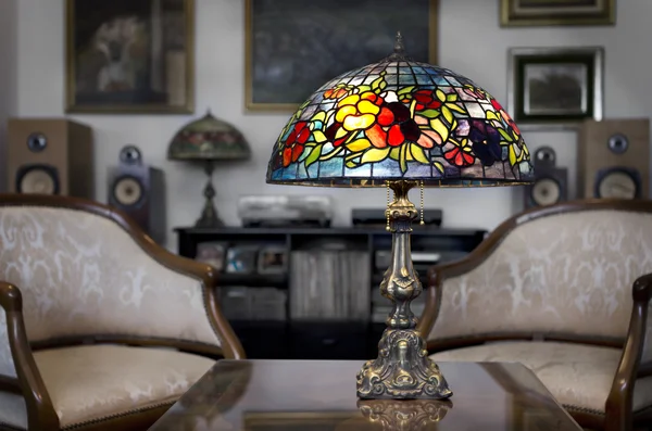 Tiffany lambası — Stok fotoğraf