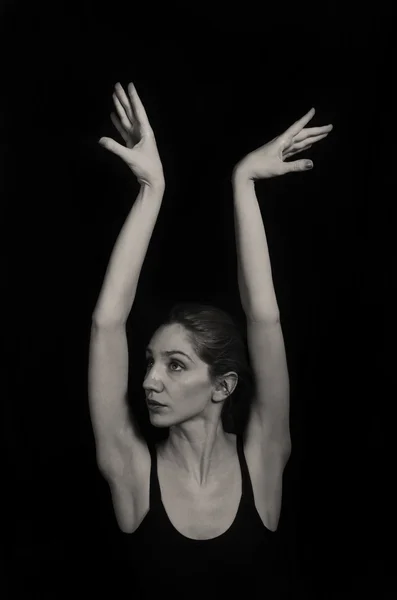 Bailarina de jazz — Fotografia de Stock