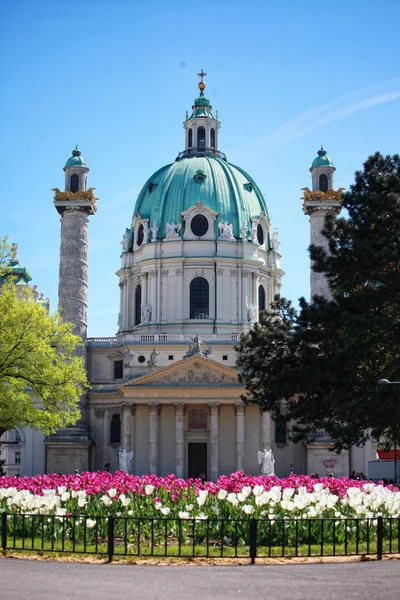 Iglesia de San Carlos, Viena —  Fotos de Stock