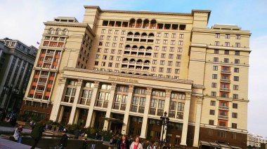 Moskova şehir merkezinde bir otel.