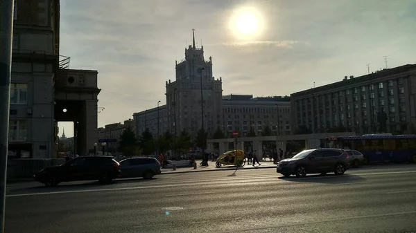 Московська Вулиця Вдень — стокове фото