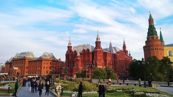 Verão Cidade Moscow Praça Vermelha — Fotografia de Stock