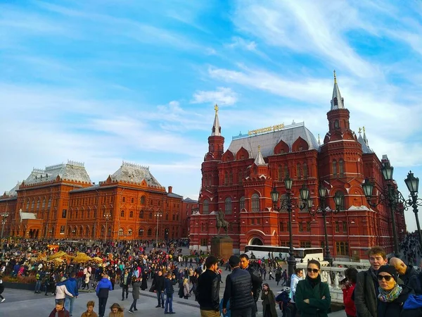 Entrada Quadrada Vermelha Moscow — Fotografia de Stock