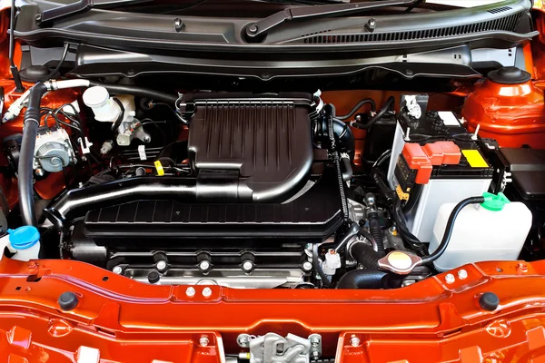 自動車のエンジン — ストック写真