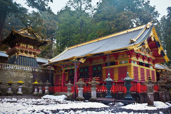 Toshogu tapınak kış, nikko, Japonya — Stok fotoğraf