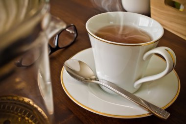 Çay zamanı.