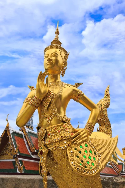 Guardián del Demonio en Wat Phra Kaew, Templo del Buda Esmeralda, B — Foto de Stock