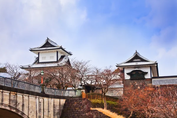 金沢城金沢市, 日本 — ストック写真