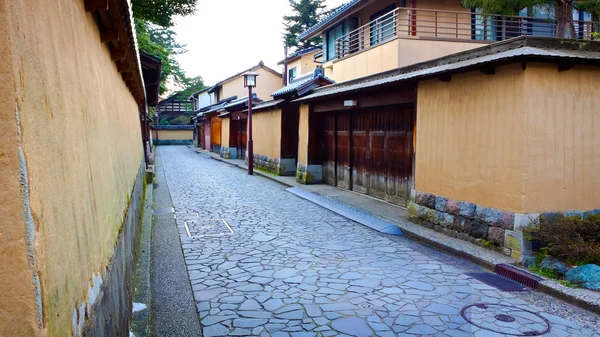 Samuraj nagamachi ulicy w kanazawa — Zdjęcie stockowe
