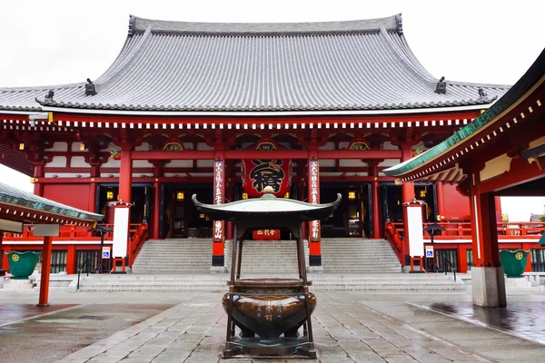 Templo de Sensoji Asakusa, Tóquio, Japão — Fotografia de Stock