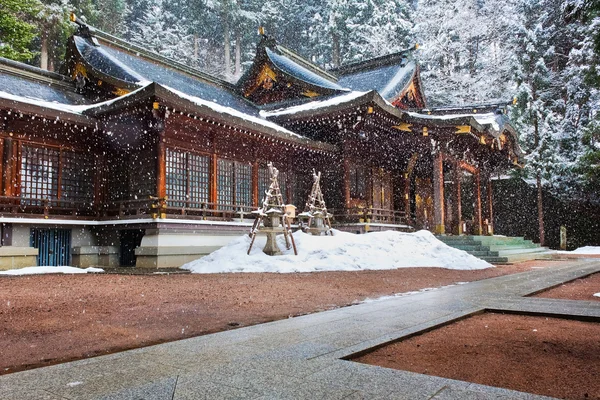 在飞驒-高山市的樱山八幡宫 — 图库照片