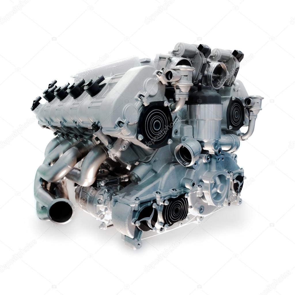 Isolated automobile engine
