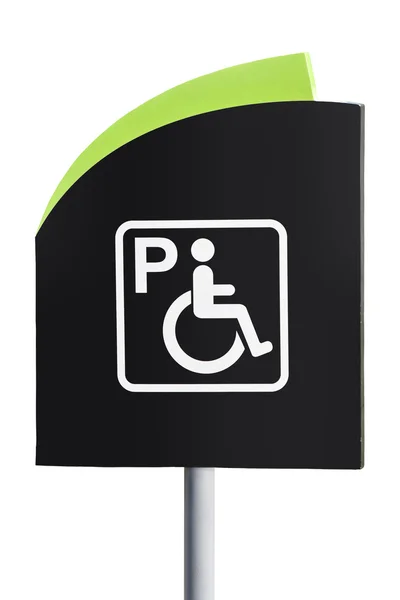Señal de estacionamiento para discapacitados — Foto de Stock