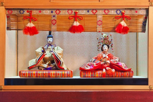 Ιαπωνική hina κούκλες — Φωτογραφία Αρχείου