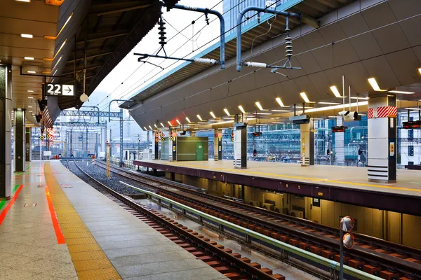 Japanese Train Station in Tokyo — Stock Photo, Image