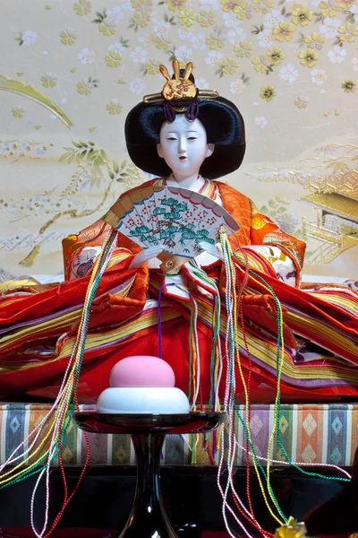 Imperatriz japonesa Hina Doll — Fotografia de Stock