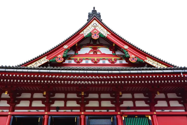 Fronton sur le côté de Sensoji Asakusa Temple — Photo