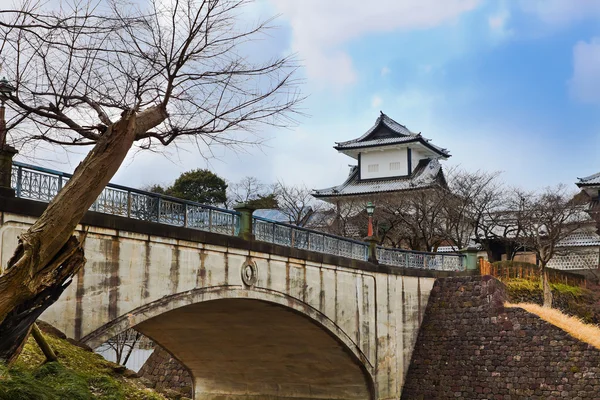 Kanazawa κάστρο σε Καναζάβα, Ιαπωνία — Φωτογραφία Αρχείου