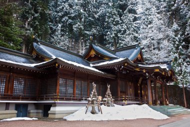 sakurayama hachimangu tapınak içinde hida - takayama, Japonya