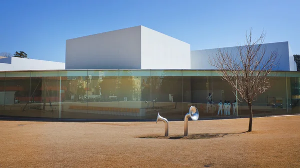 Museum für zeitgenössische Kunst im 21. Jahrhundert in Kanazawa — Stockfoto