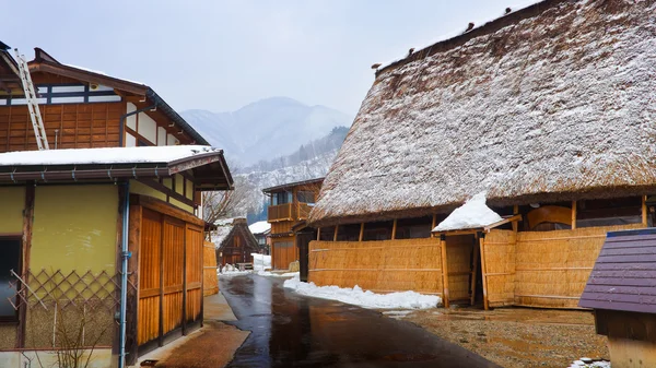 Ogimachi χωριό στην shirakawago — Φωτογραφία Αρχείου