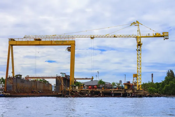 Shipyard — Stock Photo, Image