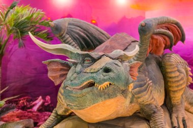 Bangkok, Tayland - Ağustos 21: robot dragon Bangkok, Tayland