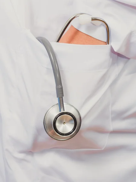 Asain female doctor with a pair of Stethoscope — Stock Photo, Image