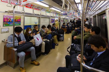 Fukuoka, Japonya - 13 Kasım 2013: şehir fukuok ile bağlı