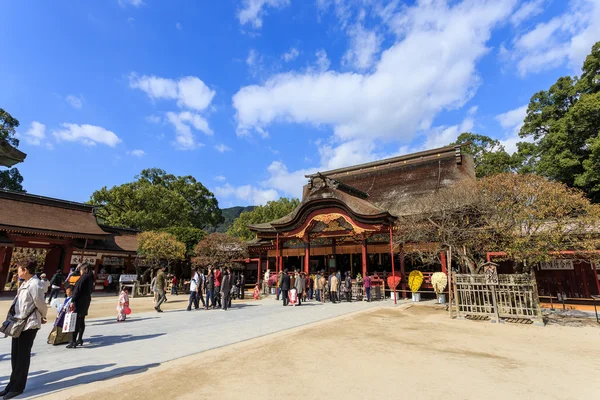 Dazaifu tenmangu svatyně v fukuoka — Stock fotografie