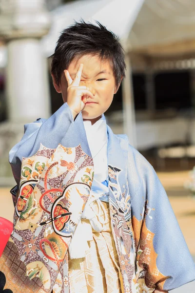 Shichi-go-san in Fukuoka — Stock Photo, Image