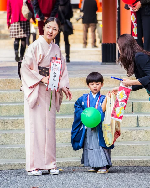 Shichi-go-san w Japonii — Zdjęcie stockowe