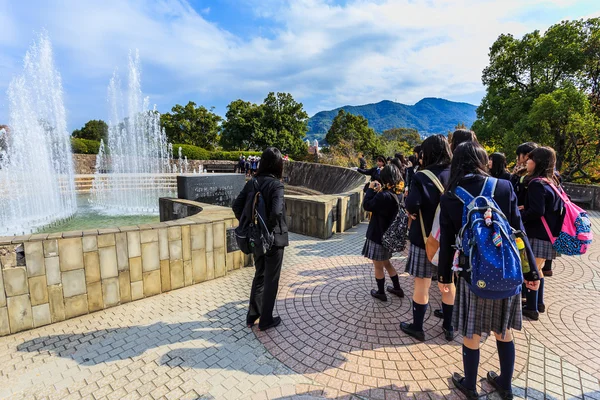 Nagasaki Barış Parkı huzur pınarı — Stok fotoğraf